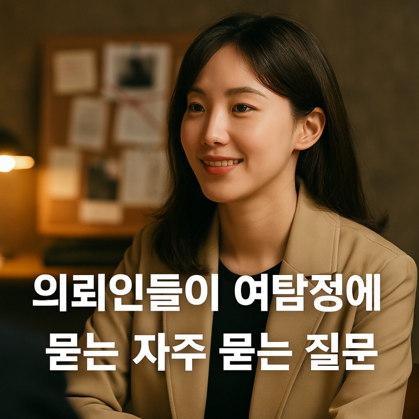 여탐정이 따뜻한 분위기에서 의뢰인과 탐정비용에 대해 상담하는 이미지